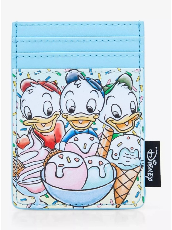 Loungefly Handbags - LOUNGEFLY Disney Donald Duck
Nephews Ice Cream Cardholder NWT